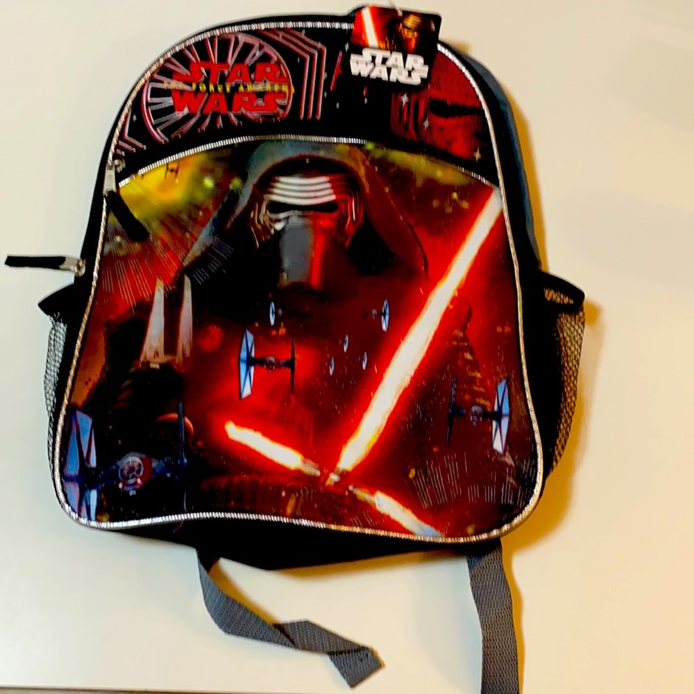 Disney Star Wars Backpack w/ 2 Mesh Pockets